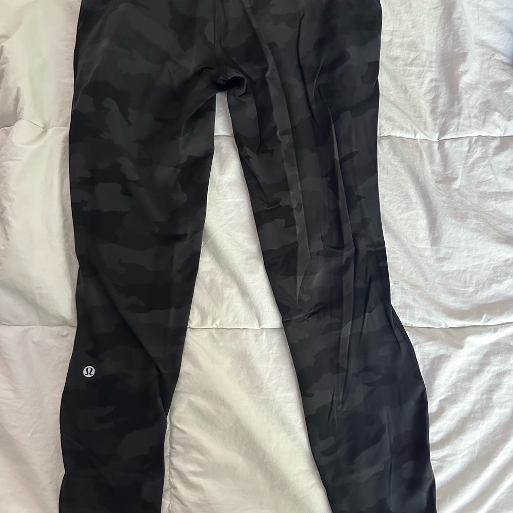 Lululemon Black Camo Leggings